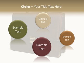 Packing Briefcase Antique PowerPoint Template