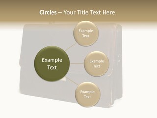 Packing Briefcase Antique PowerPoint Template