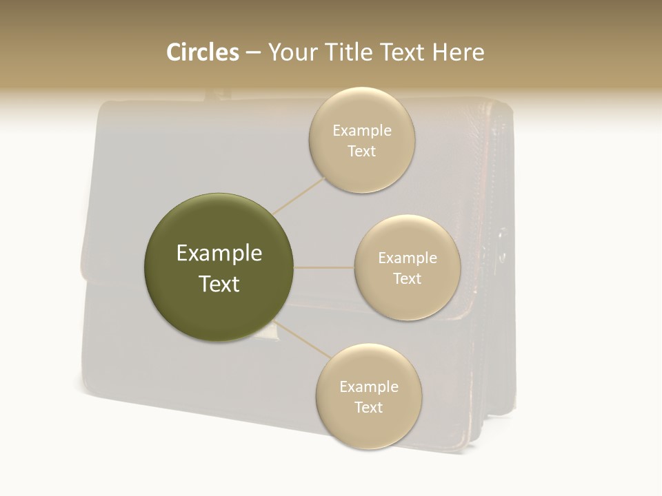 Packing Briefcase Antique PowerPoint Template