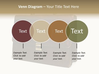 Packing Briefcase Antique PowerPoint Template