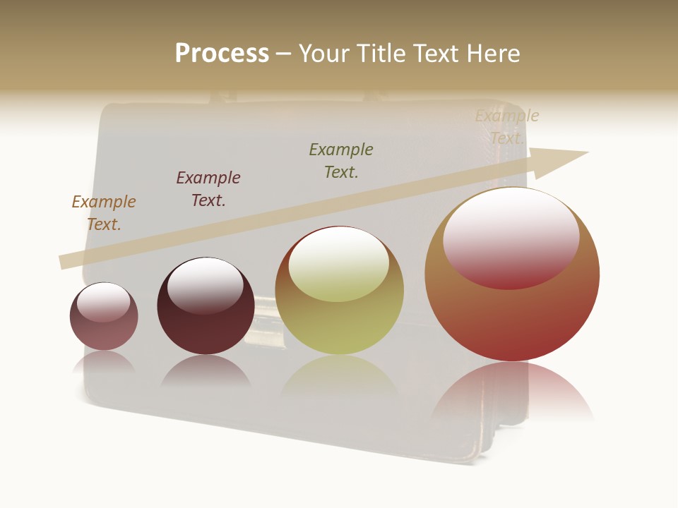 Packing Briefcase Antique PowerPoint Template