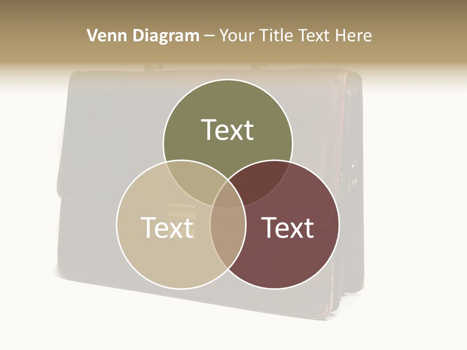 Packing Briefcase Antique PowerPoint Template