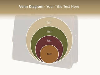 Packing Briefcase Antique PowerPoint Template