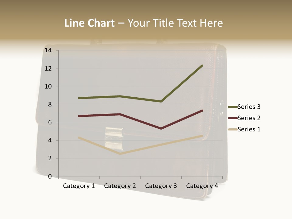 Packing Briefcase Antique PowerPoint Template