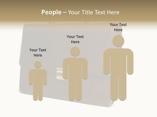 Packing Briefcase Antique PowerPoint Template