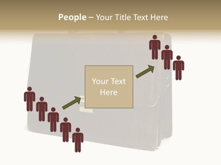 Packing Briefcase Antique PowerPoint Template