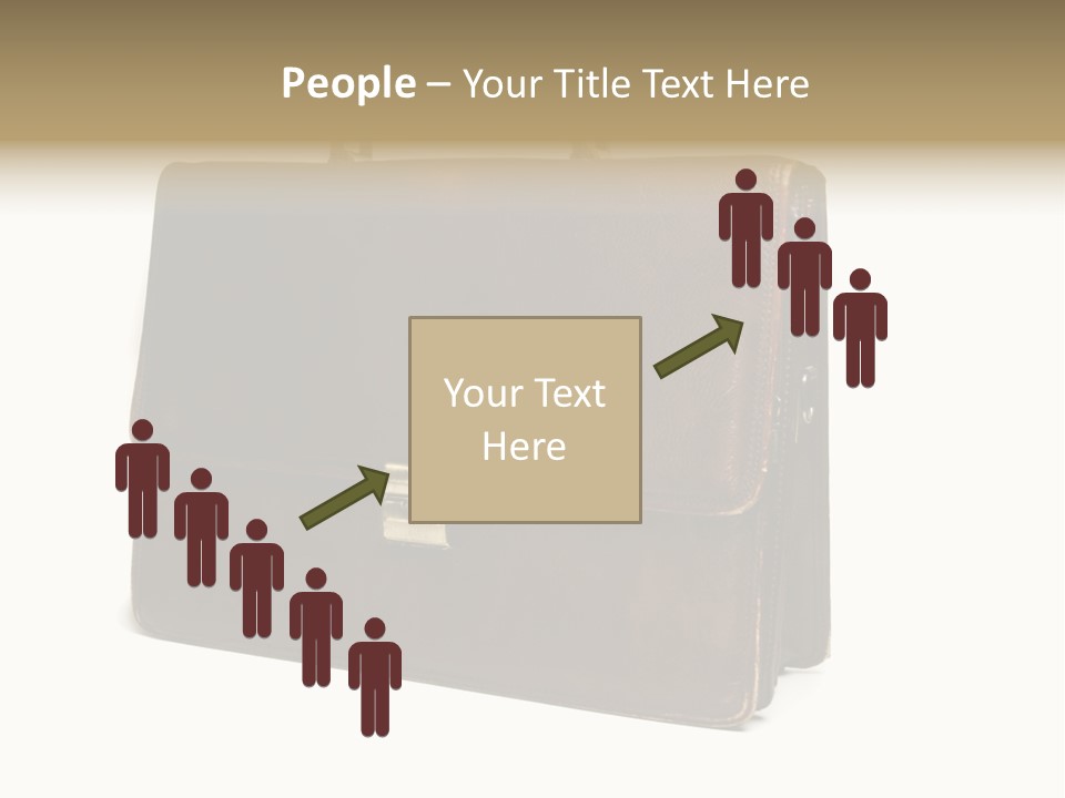 Packing Briefcase Antique PowerPoint Template