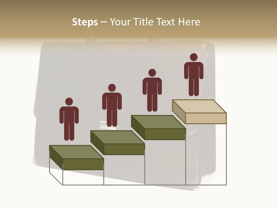 Packing Briefcase Antique PowerPoint Template