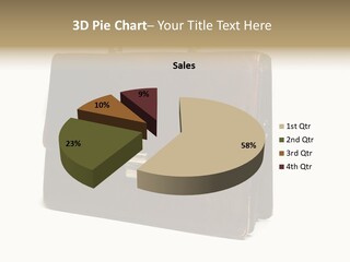 Packing Briefcase Antique PowerPoint Template