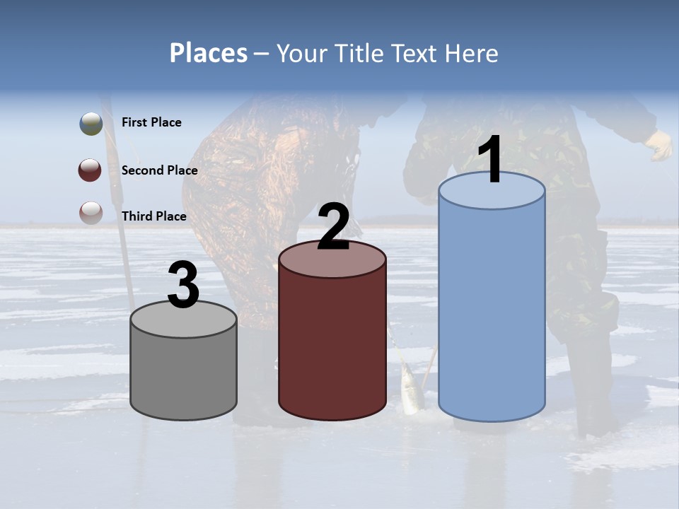 Success Fisherman Ladle PowerPoint Template