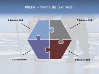 Success Fisherman Ladle PowerPoint Template