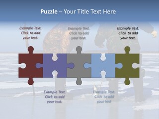 Success Fisherman Ladle PowerPoint Template