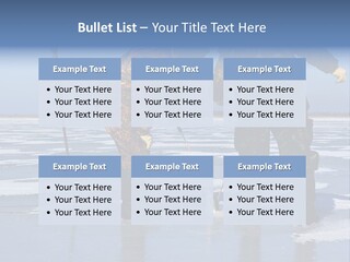 Success Fisherman Ladle PowerPoint Template