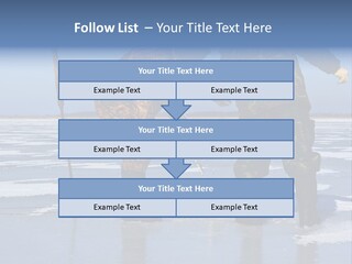 Success Fisherman Ladle PowerPoint Template