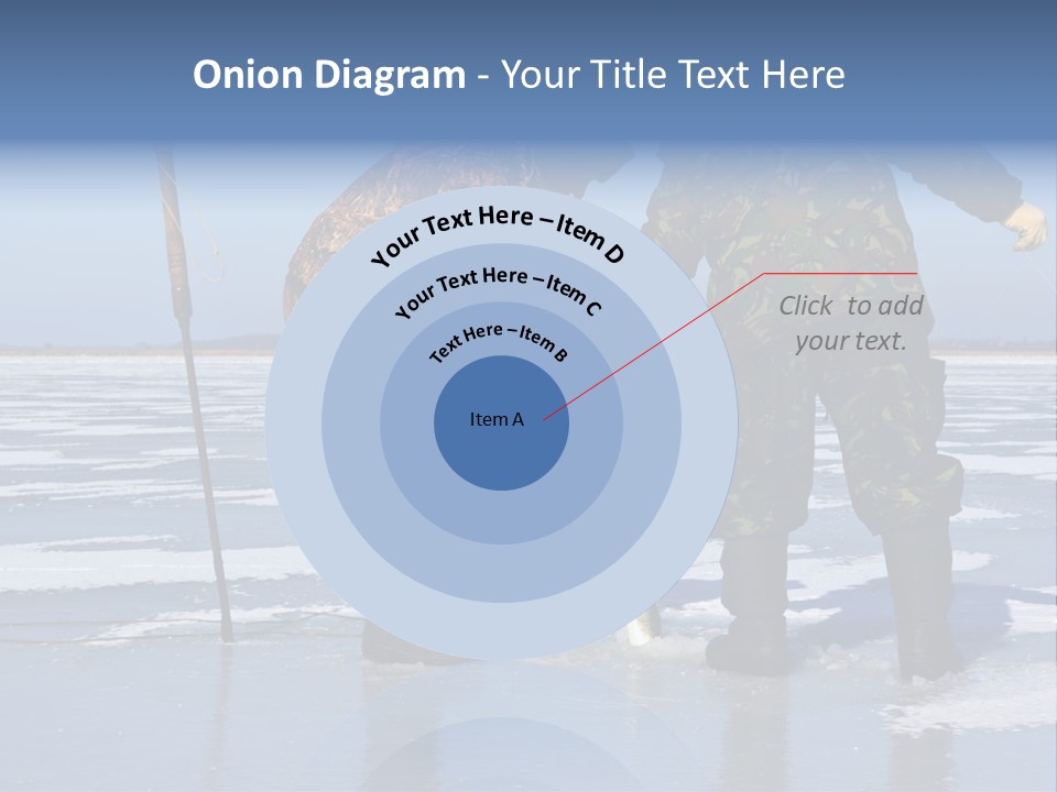 Success Fisherman Ladle PowerPoint Template