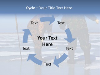 Success Fisherman Ladle PowerPoint Template