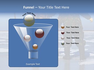 Success Fisherman Ladle PowerPoint Template