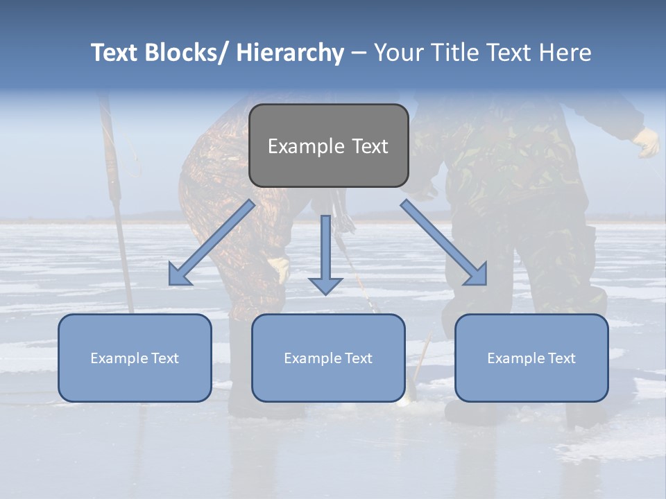 Success Fisherman Ladle PowerPoint Template