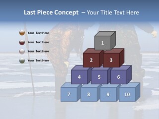 Success Fisherman Ladle PowerPoint Template