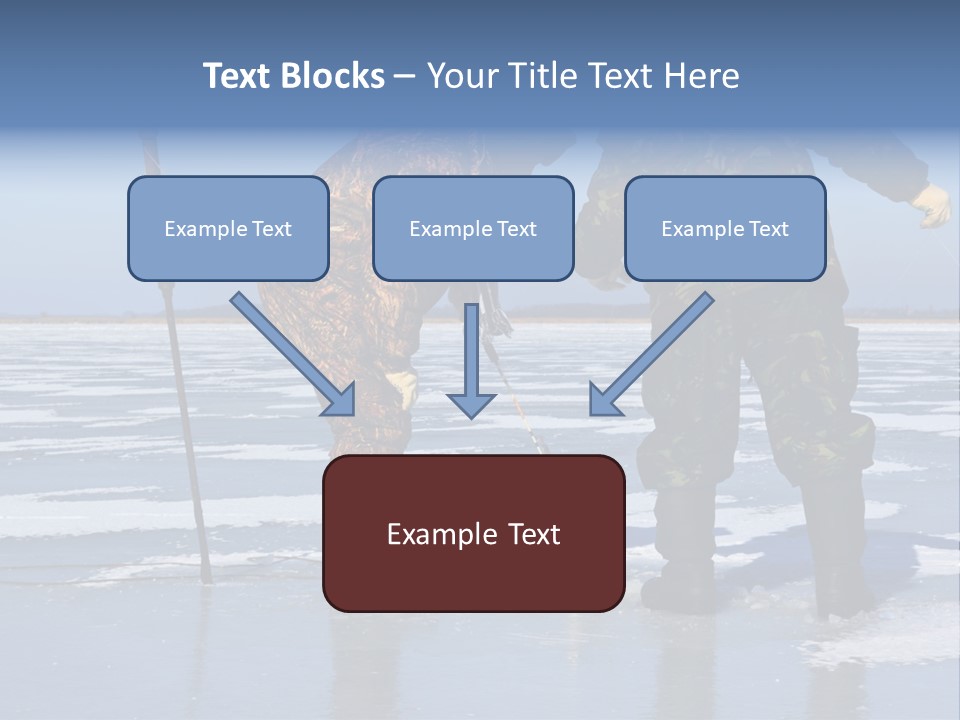 Success Fisherman Ladle PowerPoint Template