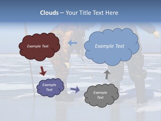 Success Fisherman Ladle PowerPoint Template