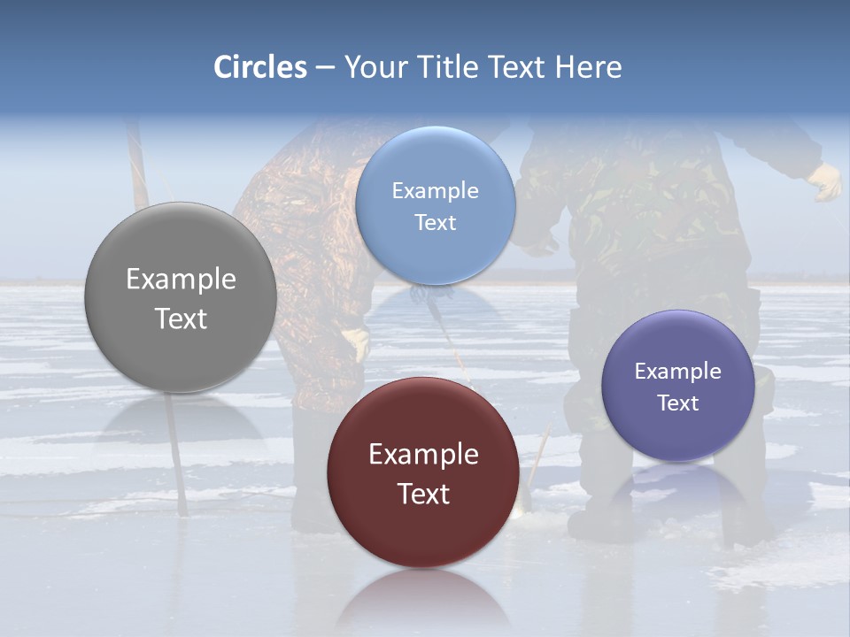 Success Fisherman Ladle PowerPoint Template