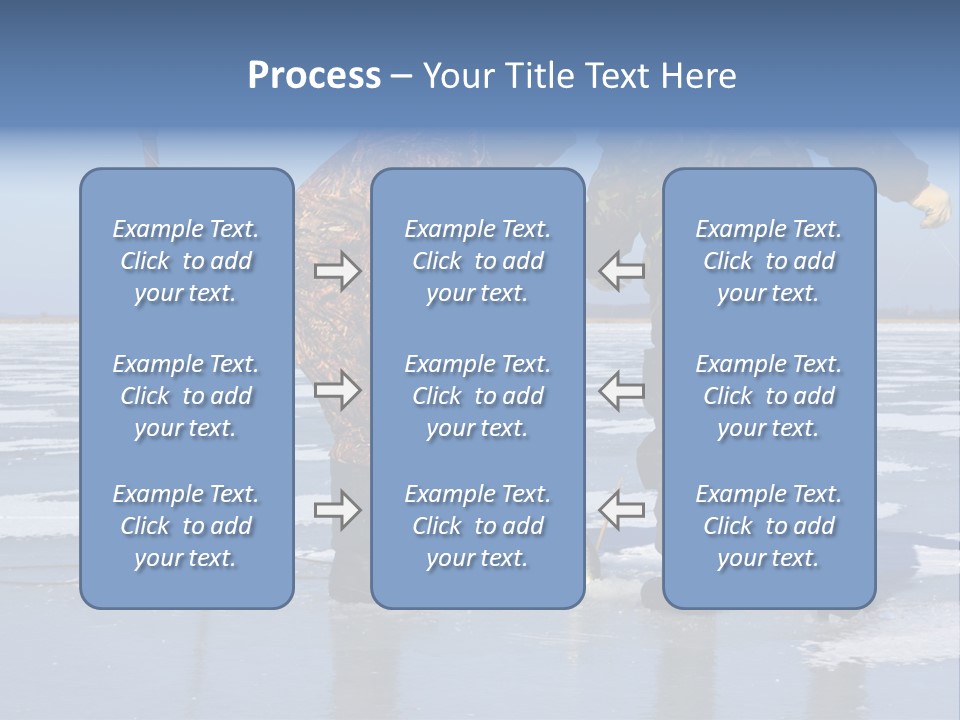 Success Fisherman Ladle PowerPoint Template