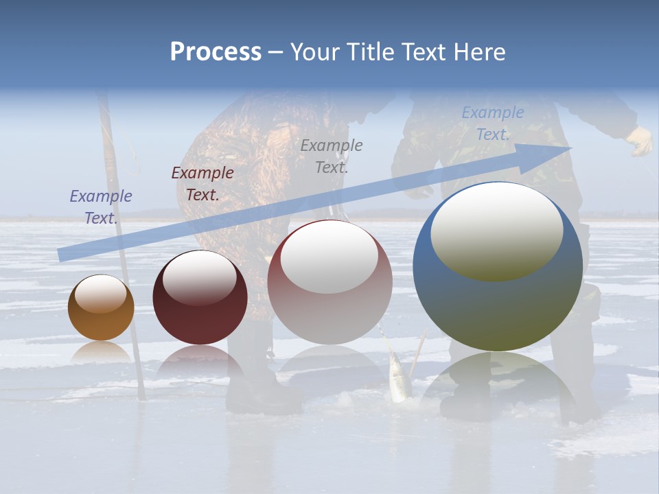 Success Fisherman Ladle PowerPoint Template