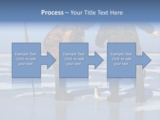 Success Fisherman Ladle PowerPoint Template