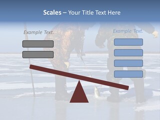 Success Fisherman Ladle PowerPoint Template