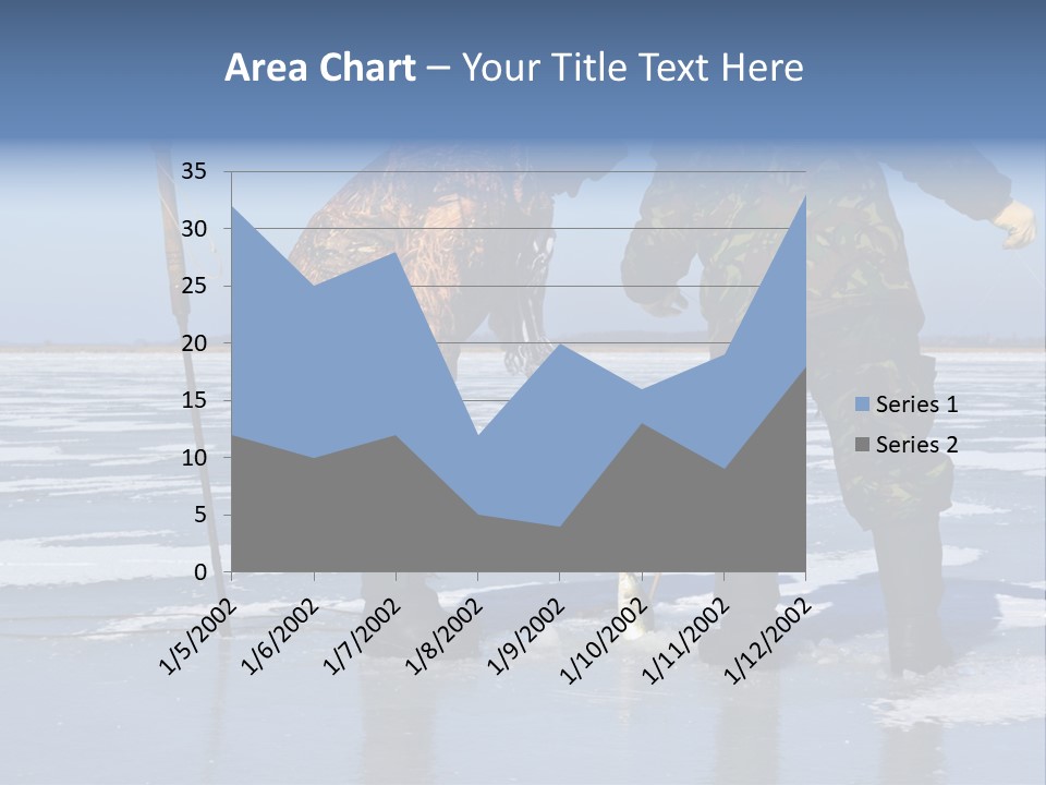 Success Fisherman Ladle PowerPoint Template