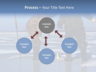 Success Fisherman Ladle PowerPoint Template