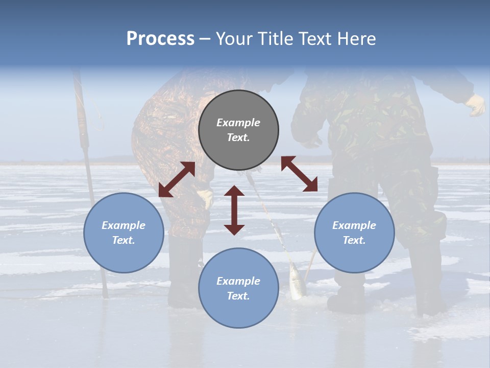Success Fisherman Ladle PowerPoint Template