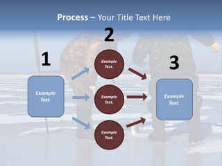 Success Fisherman Ladle PowerPoint Template