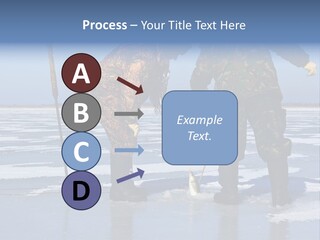 Success Fisherman Ladle PowerPoint Template