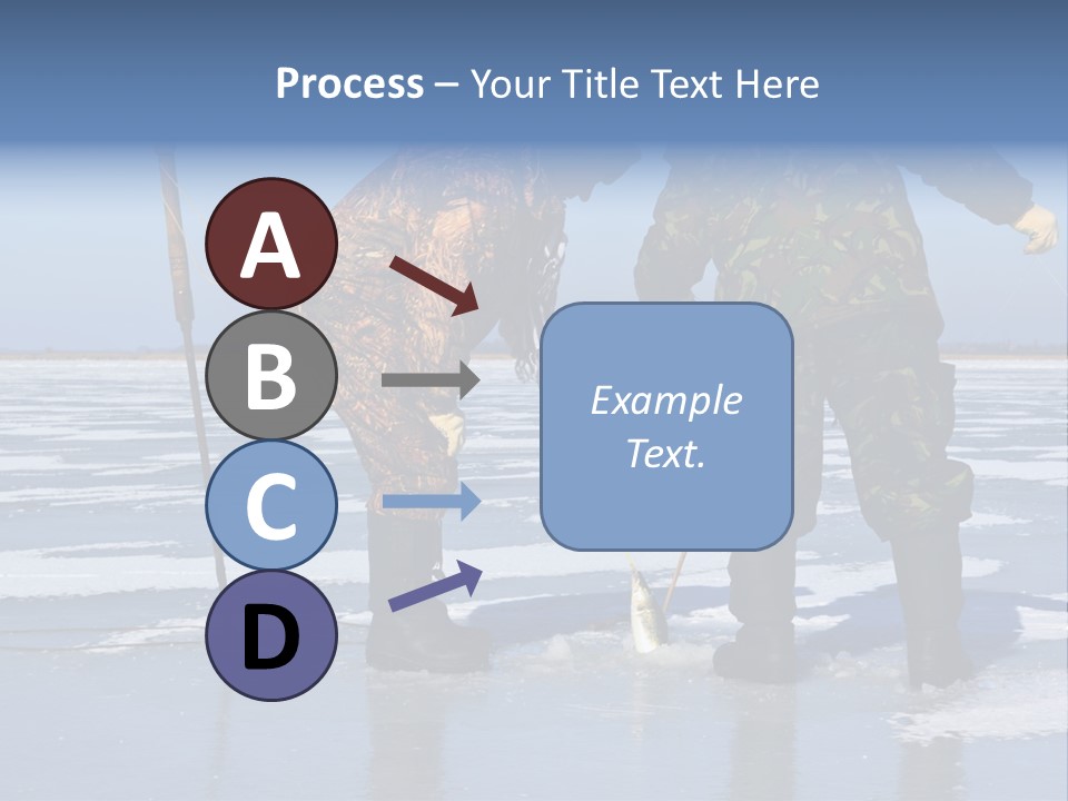 Success Fisherman Ladle PowerPoint Template