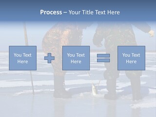 Success Fisherman Ladle PowerPoint Template