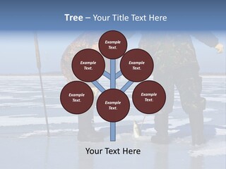 Success Fisherman Ladle PowerPoint Template