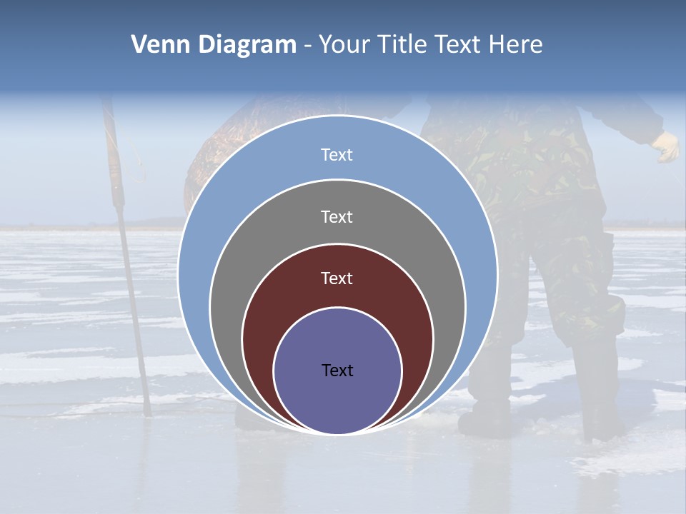 Success Fisherman Ladle PowerPoint Template