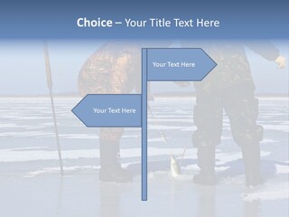 Success Fisherman Ladle PowerPoint Template