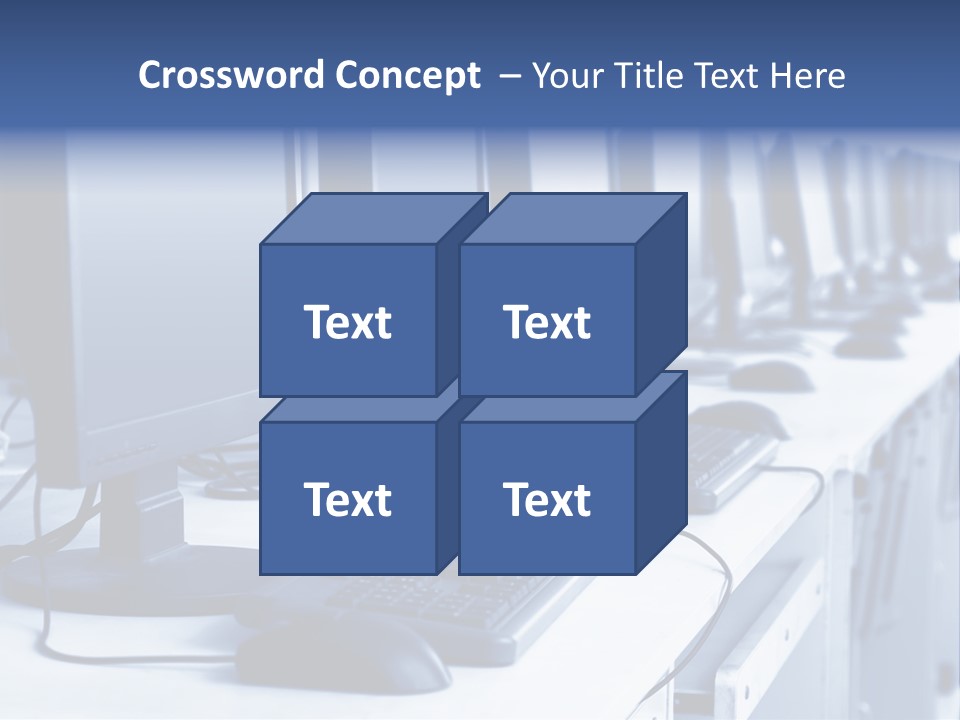 Personnel College Center PowerPoint Template