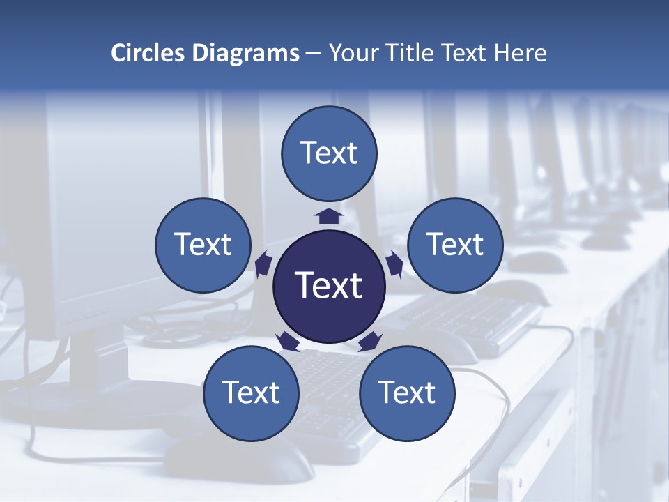 Personnel College Center PowerPoint Template