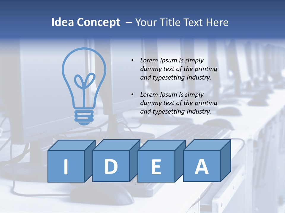 Personnel College Center PowerPoint Template