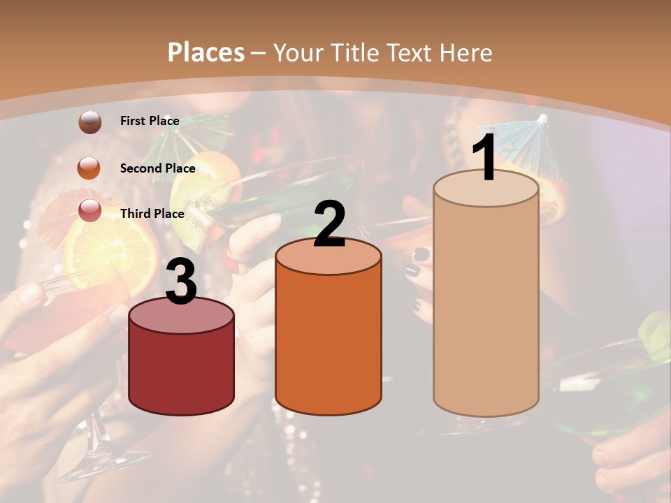 Male Guy Bar PowerPoint Template