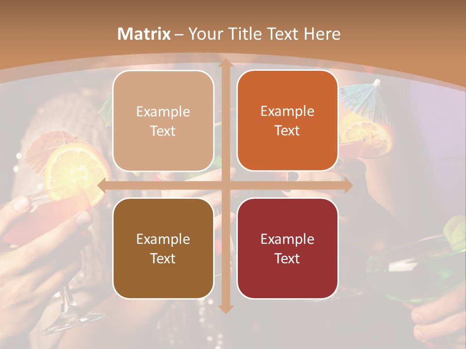 Male Guy Bar PowerPoint Template