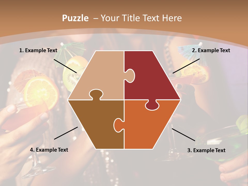 Male Guy Bar PowerPoint Template