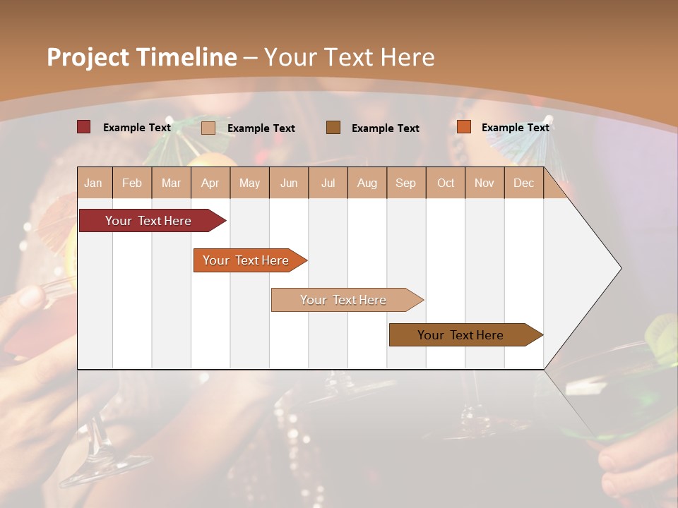 Male Guy Bar PowerPoint Template