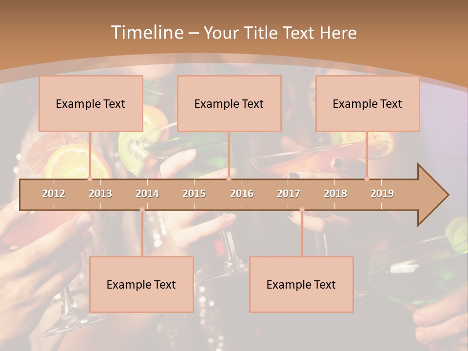 Male Guy Bar PowerPoint Template