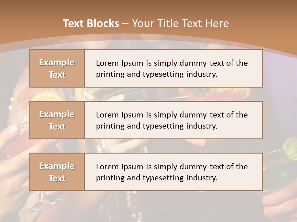 Male Guy Bar PowerPoint Template