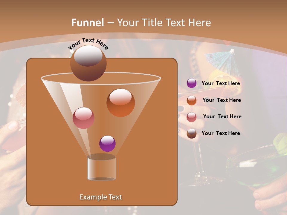 Male Guy Bar PowerPoint Template